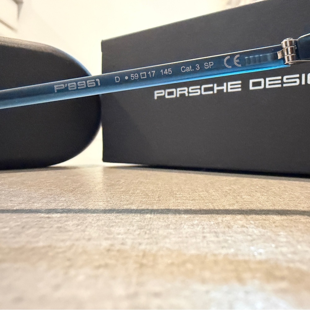 Porsche Design P8961 Blue Sunglasses - Picture 5 of 6